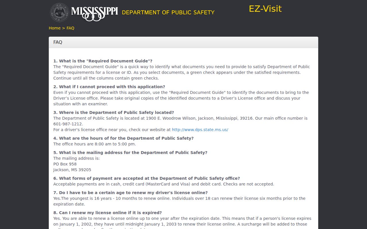 Mississippi court clearance to reinstatement sequence after a Clarke County traffic warrant